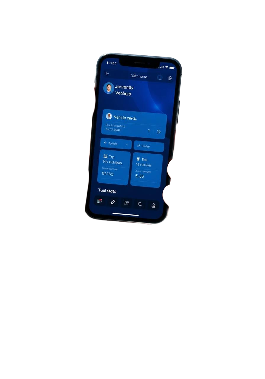 Mano sosteniendo la app MovilHub